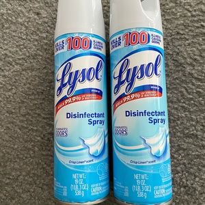 19.oz Disinfecting Spray two for $40.00